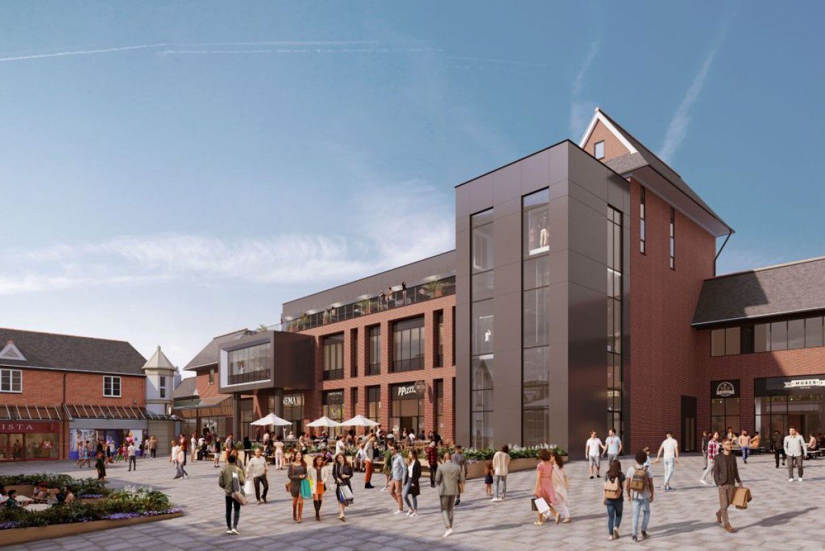 New Cgi'S Of The Proposed Multi-Screen Cinema At Three Spires Lichfield