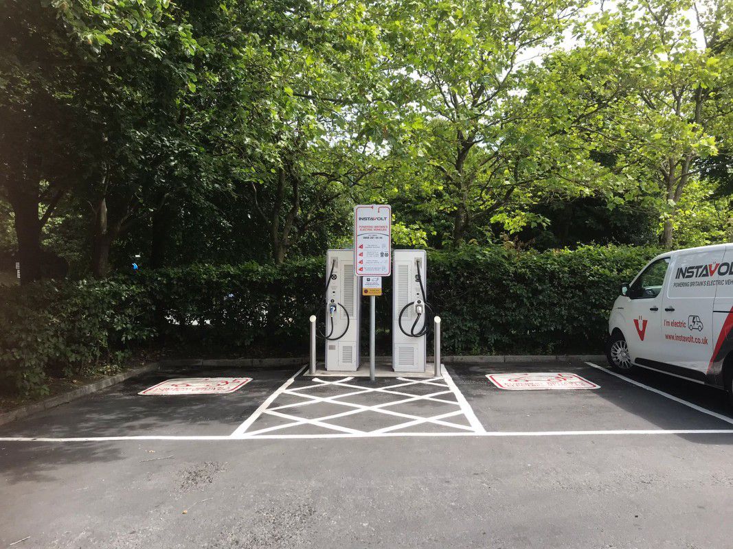 Two Ev Charging Points Installed At The Concourse Centre