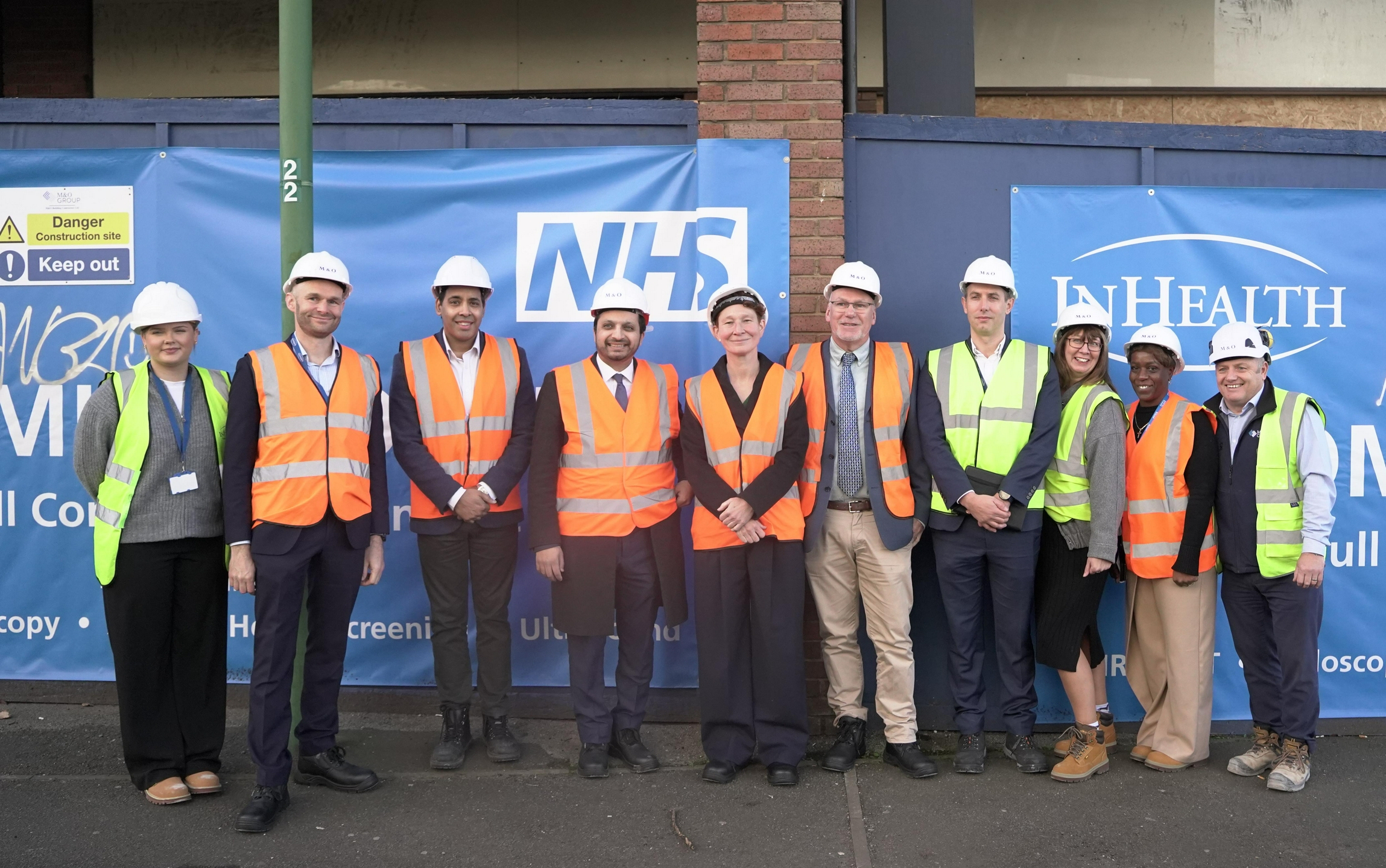 MP welcomes progress at new health facility for diagnostic services in M Chelmsley Wood 